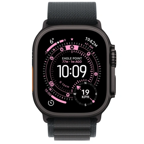 Apple Watch Ultra 3 Black Titanium Alpine Loop фото 2