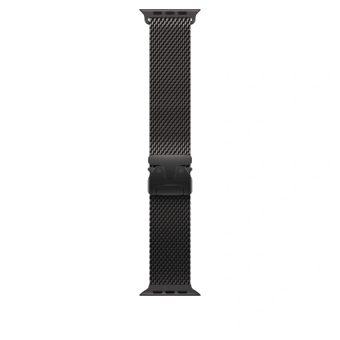 Apple Watch Ultra 3 Black Titanium Milanese Loop фото 3