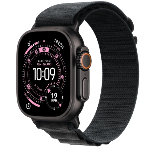 Apple Watch Ultra 3 Black Titanium Alpine Loop фото 1