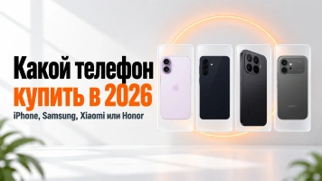 Какой телефон купить в 2026: iPhone, Samsung, Xiaomi или Honor