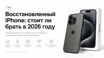 Что такое восстановленный iPhone и стоит ли покупать