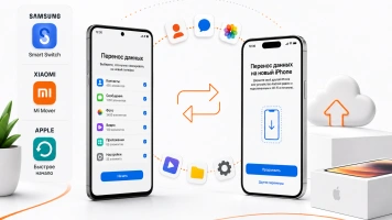 Как перенести данные на новый телефон: Samsung, Xiaomi, iPhone