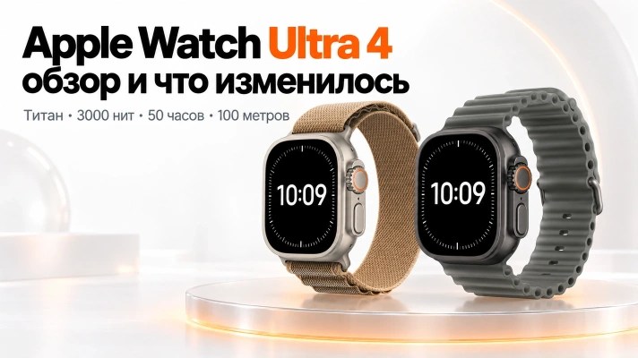 Apple Watch Ultra 4: обзор и что в них изменилось