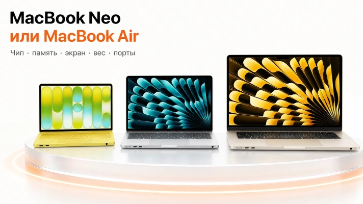 MacBook Neo или MacBook Air: что выбрать в 2026 году