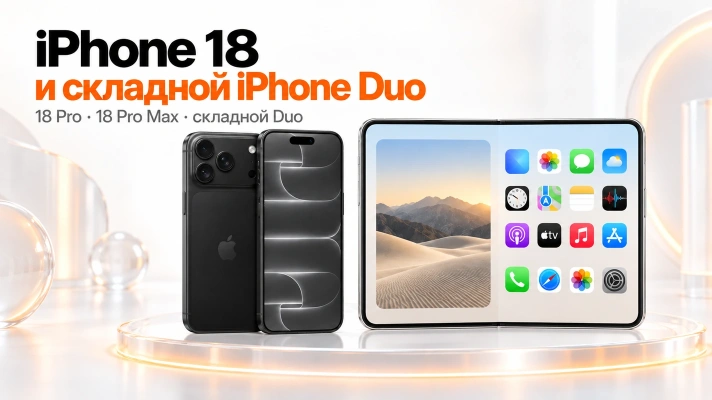 iPhone 18 и складной iPhone Duo: даты выхода и кому какой брать