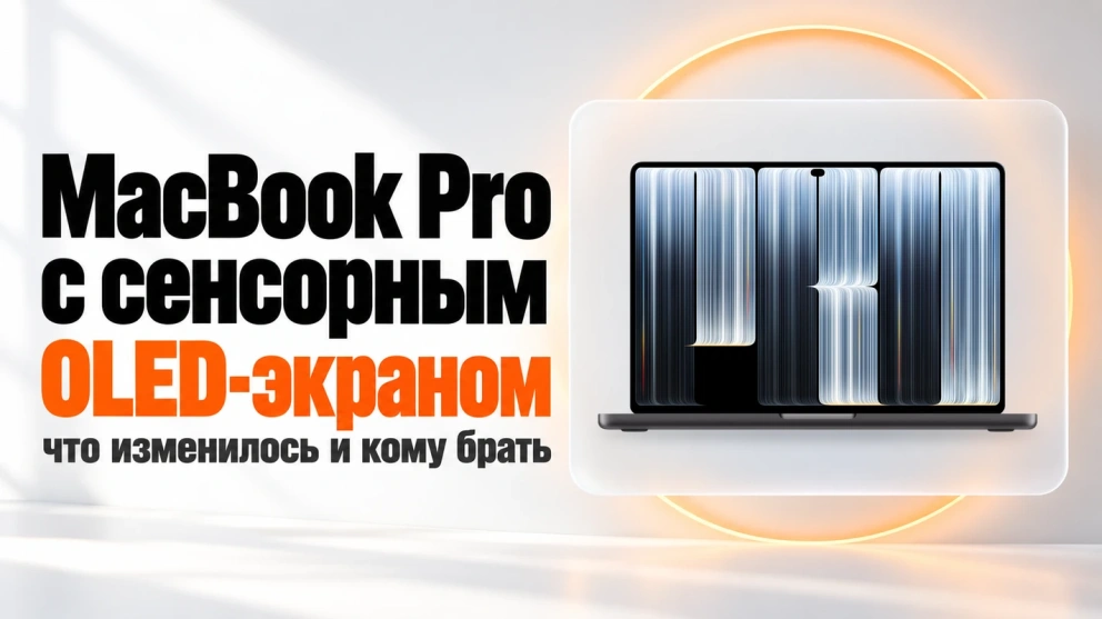 MacBook Pro с сенсорным OLED-экраном: что изменилось и кому брать