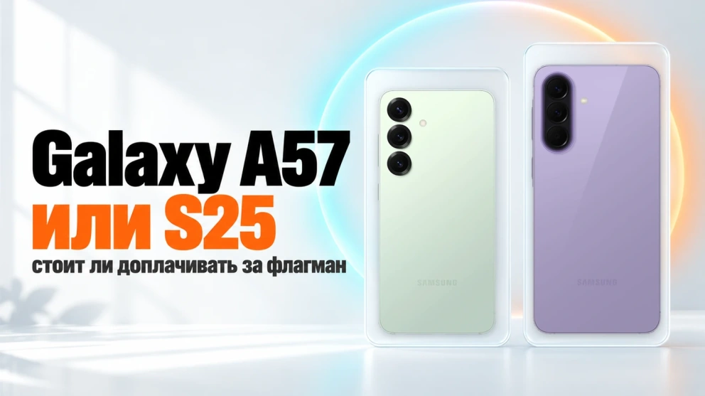 Samsung Galaxy A57 или S25: стоит ли доплачивать за флагман