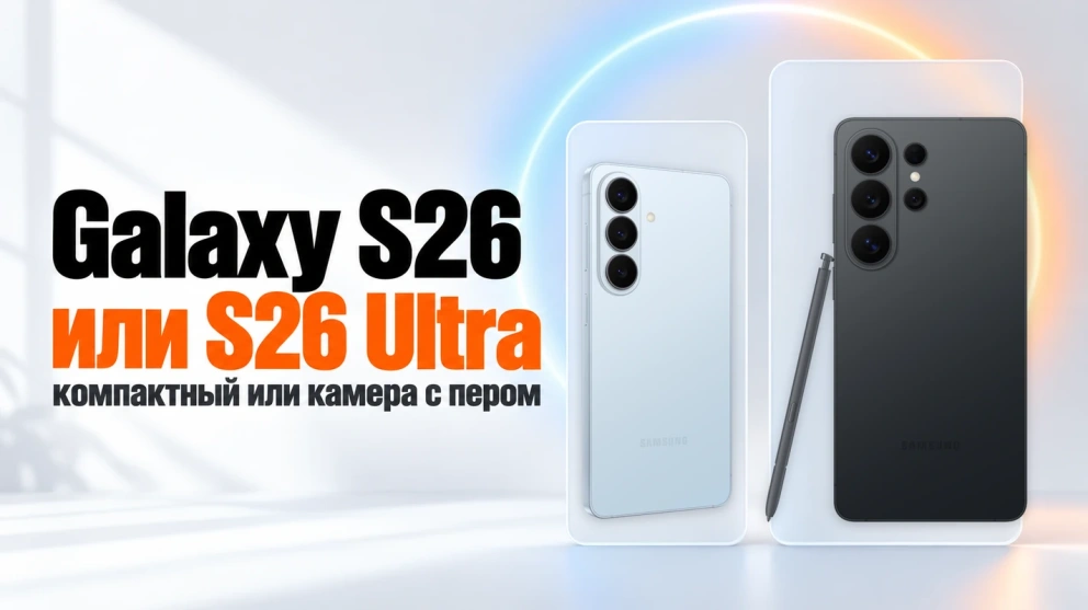 Samsung S26 или S26 Ultra: чем отличаются и кому какой