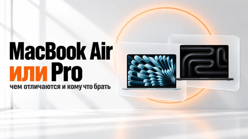 Чем отличается MacBook Air от Pro: кому хватит Air, а кому Pro